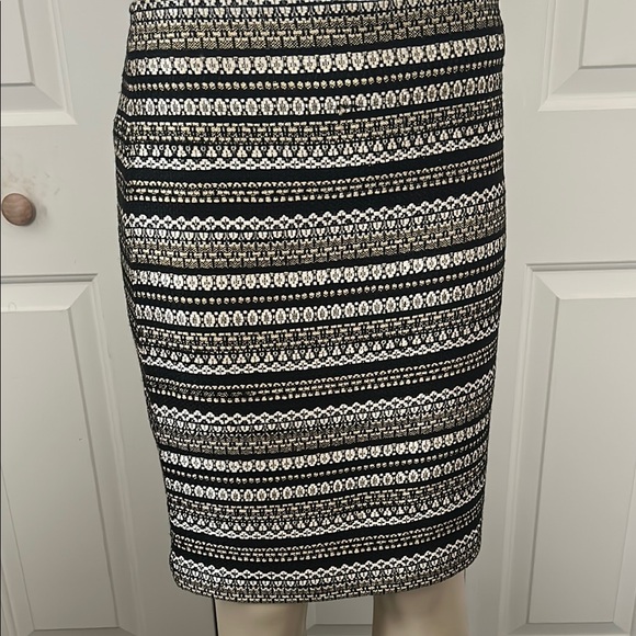 J. McLaughlin Dresses & Skirts - Black and White Patterned Women's Skirt worn once